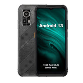 AGM H6 | Ultra-Fino| Rugerizado | Pantalla de 6.56 pulgadas a 90Hz | 8 GB de RAM + 8 GB de RAM Virtual Expandida + 256GB ROM | Android 13
