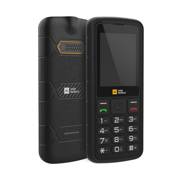 AGM M9 | Resistente | 2G | Ergonómico | Fácil de usar | Marcación rápida | Doble SIM