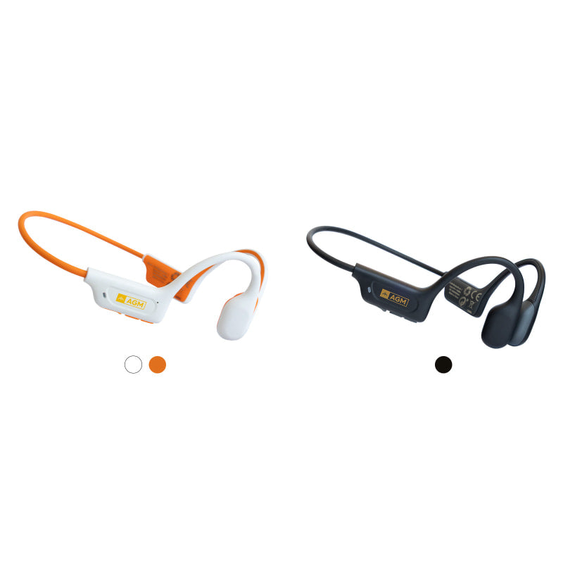 AGM Motion buds | IP68 Resistente al agua | Auriculares para entrenamiento de natación | Auriculares Bluetooth | Auriculares inalámbricos de conducción ósea