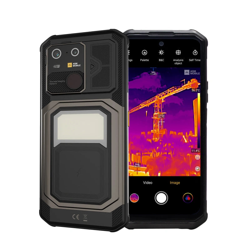 Preventa | AGM G3 PRO | Teléfono Inteligente Resistente con Cámara Térmica | 12GB+512GB | Batería 10000mAh | Pantalla 120Hz | MIL-STD-810H