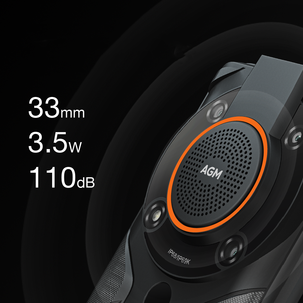 AGM Glory SE | Qualcomm 5G | Batería ártica de 6200mAh | IP68/IP69K/810H | Altavoz de110dB |
