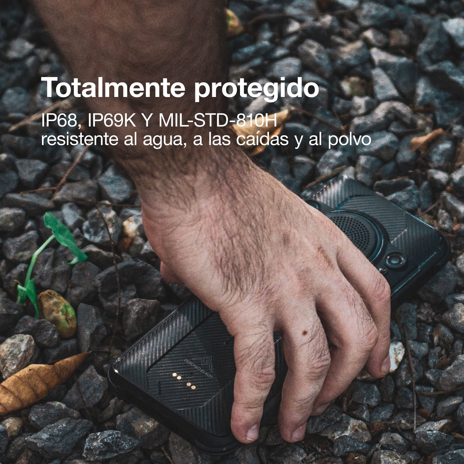 AGM H5 Pro | Android 12 | Altavoz 3.5W 109dB | Media Tek Helio G85