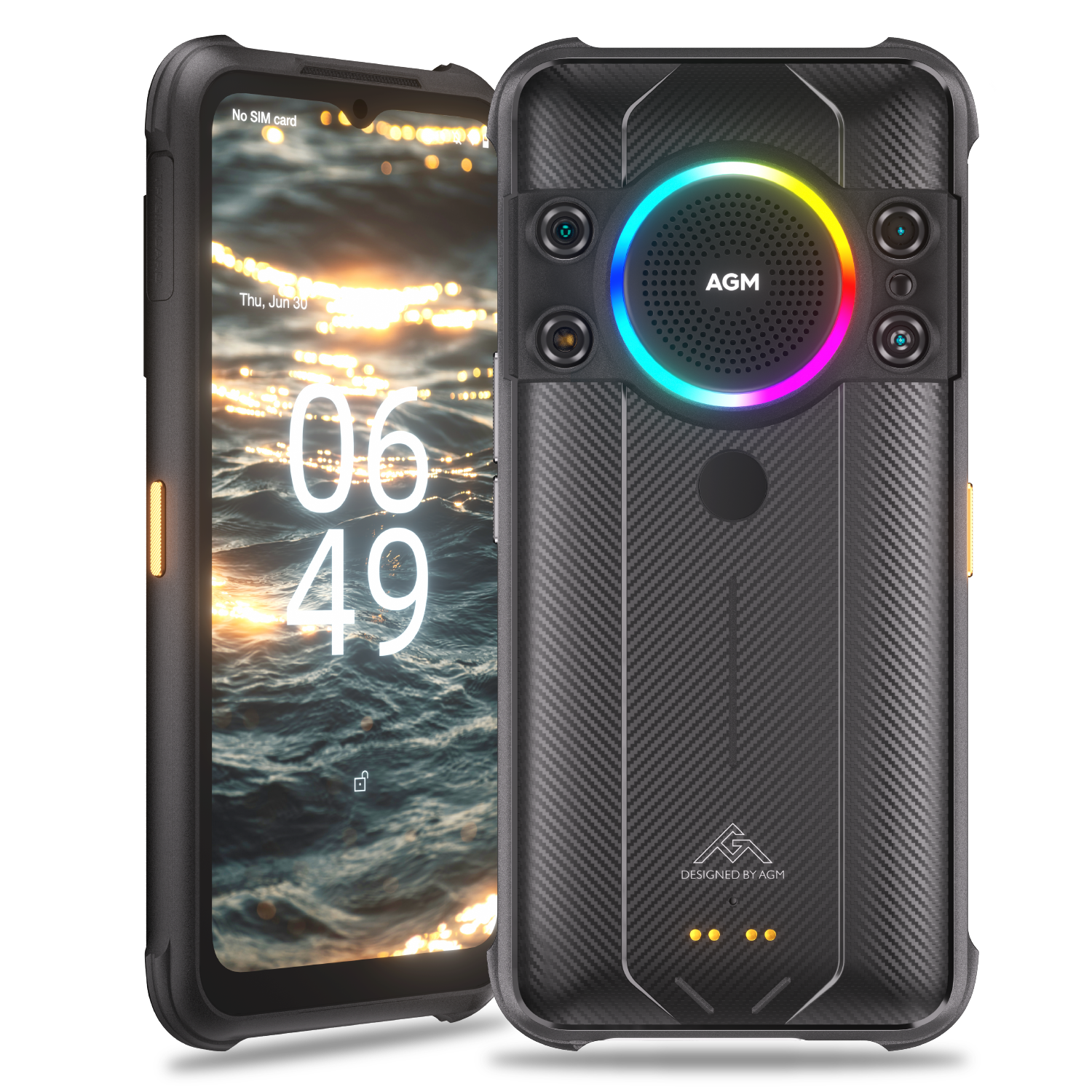 AGM H5 Pro | Android 12 | Altavoz 3.5W 109dB | Media Tek Helio G85