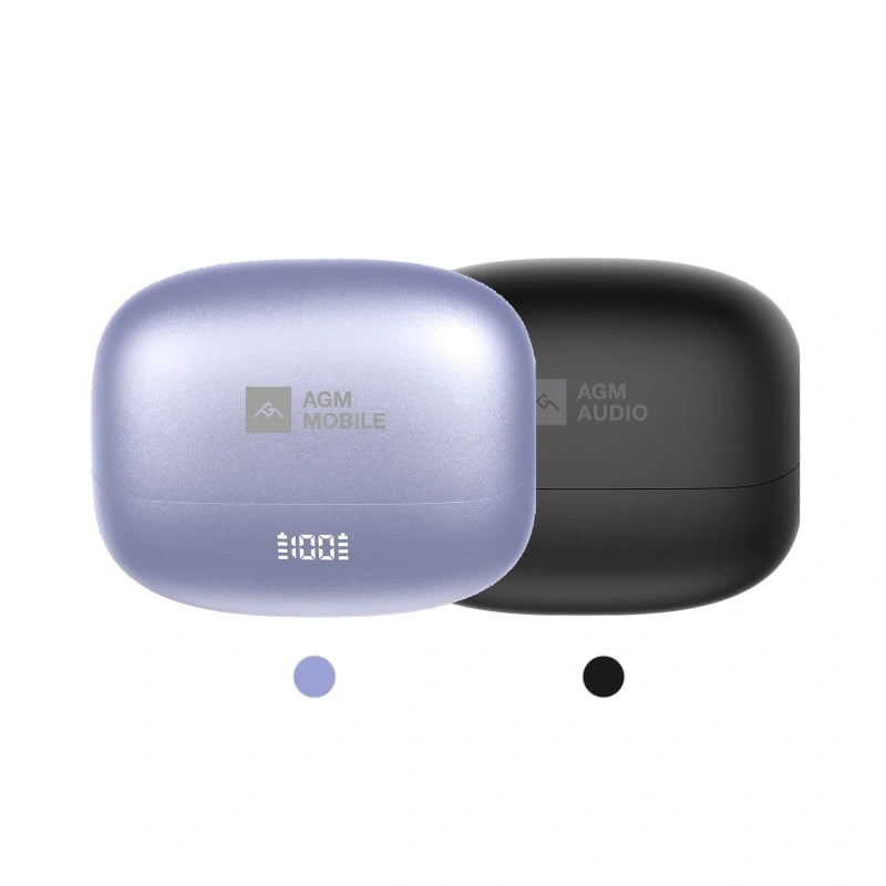 AGM Open Buds 1 | Diseño abierto (Open-Ear) | ANC 25+3dB | 6H de autonomía | Resistencia al agua IPX4