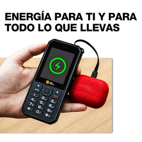 PREVENTA | AGM M11 | Teléfono Robusto con Power Bank | Carga Inversa por Cable | 4G LTE | Batería 4000mAh | Hotspot WiFi | Radio FM | Conector 3.5mm | IP68&IP69K | Resistente al Agua