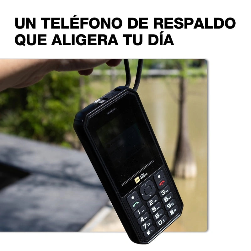 PREVENTA | AGM M11 | Teléfono Robusto con Power Bank | Carga Inversa por Cable | 4G LTE | Batería 4000mAh | Hotspot WiFi | Radio FM | Conector 3.5mm | IP68&IP69K | Resistente al Agua