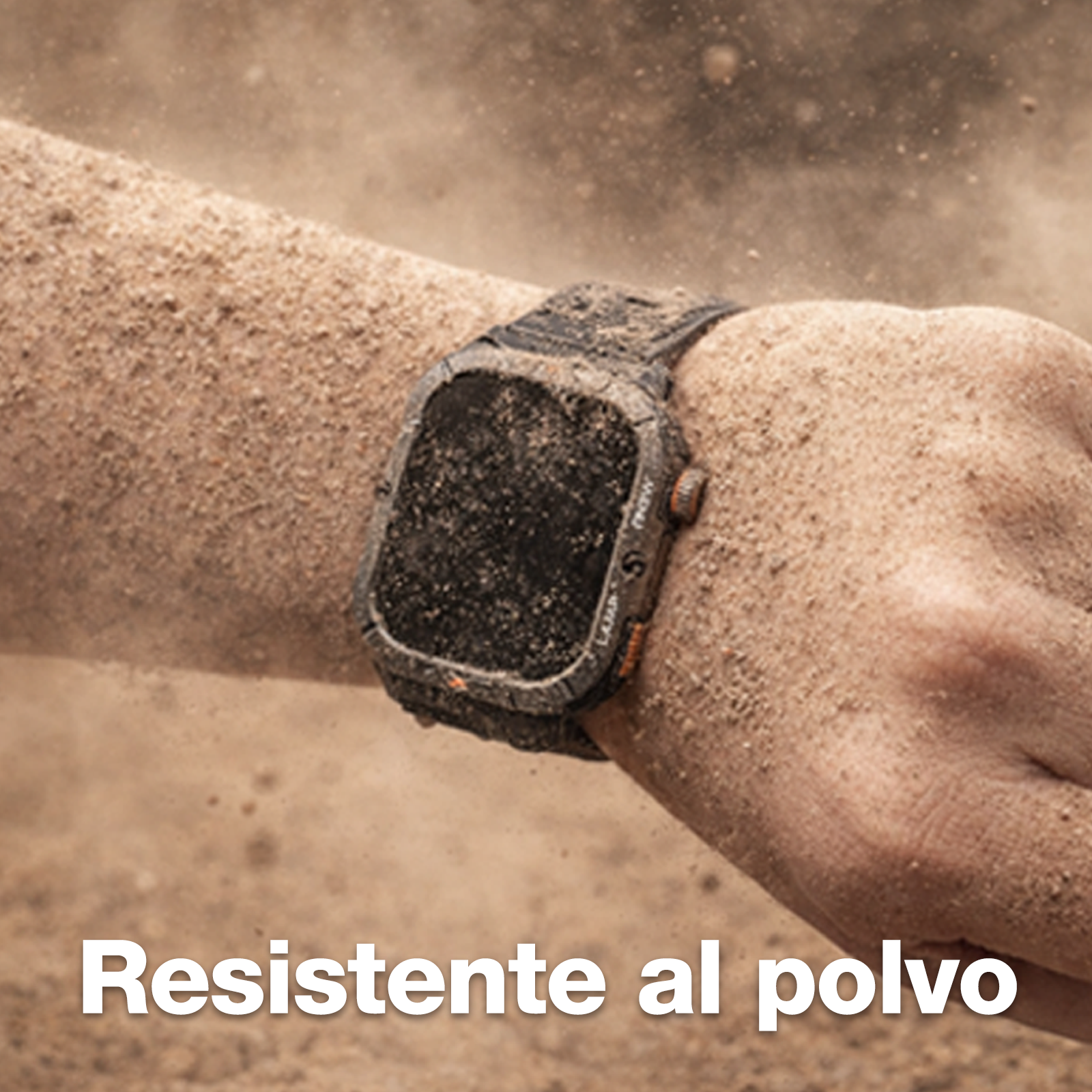 AGM Legion 3 | Smartwatch | Pantalla OLED | Batería de 500mAh | Llamadas por Bluetooth | Monitor de Frecuencia Cardíaca | Resistencia al Agua 5ATM | Linterna LED | Reloj Deportivo Robusto Cuadrado