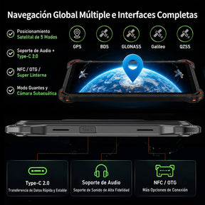 AGM PAD P3 | Tableta Robusta Compacta de 8.68″ | Helio G99 | IP68/IP69K | Resistente al Agua | Pantalla de 120Hz | eSIM | Android 16