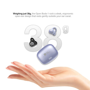 AGM Open Buds 1 | Diseño abierto (Open-Ear) | ANC 25+3dB | 6H de autonomía | Resistencia al agua IPX4