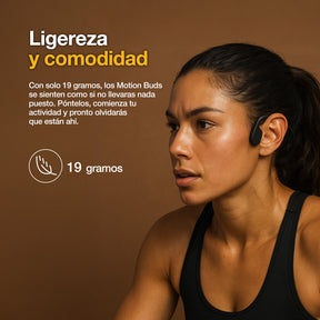 AGM Motion buds | IP68 Resistente al agua | Auriculares para entrenamiento de natación | Auriculares Bluetooth | Auriculares inalámbricos de conducción ósea