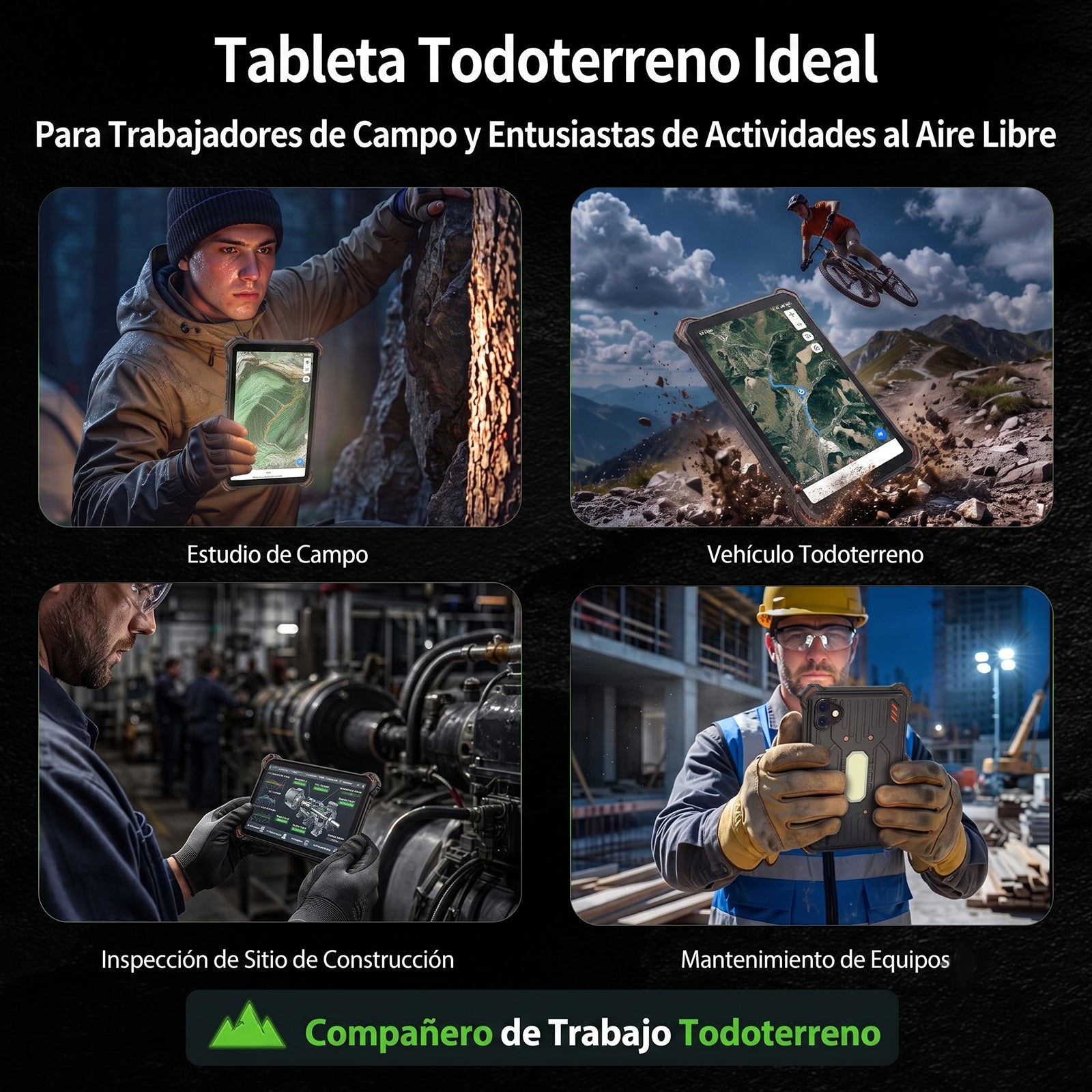 AGM PAD P3 | Tableta Robusta Compacta de 8.68″ | Helio G99 | IP68/IP69K | Resistente al Agua | Pantalla de 120Hz | eSIM | Android 16