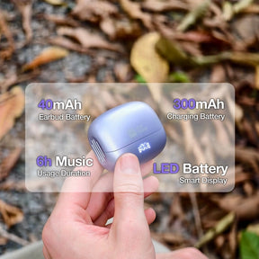 AGM Open Buds 1 | Diseño abierto (Open-Ear) | ANC 25+3dB | 6H de autonomía | Resistencia al agua IPX4