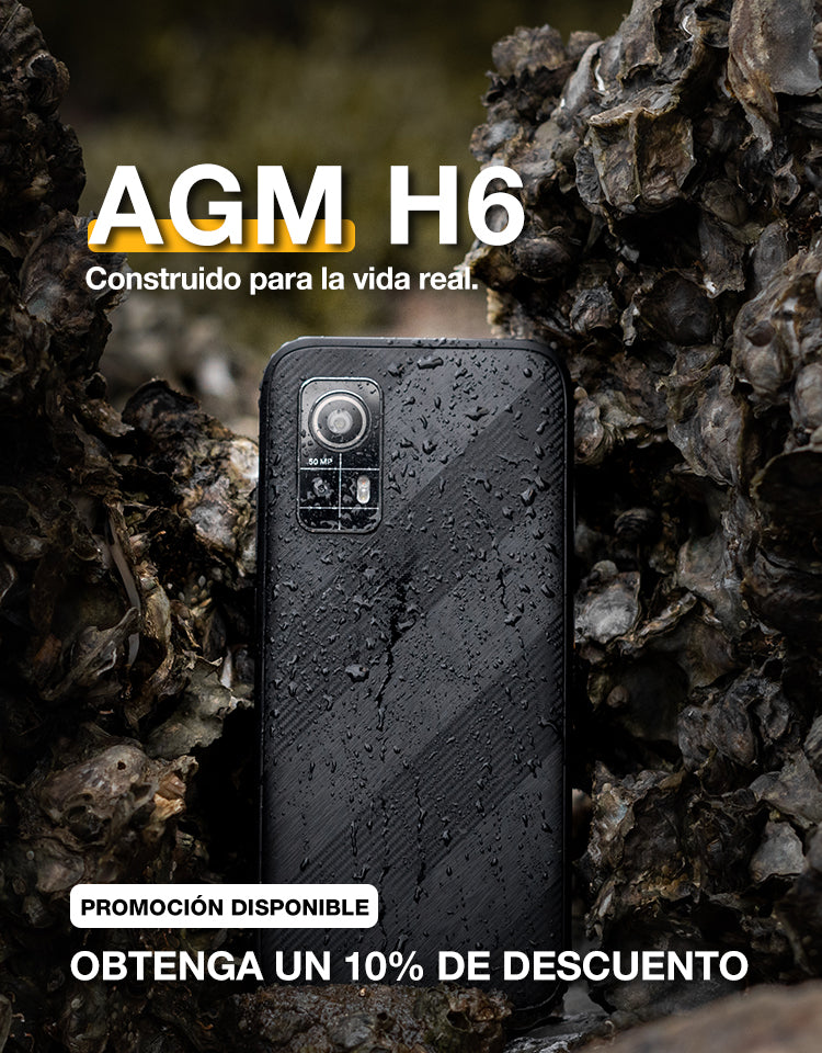 Agm Smartphone resistente, Teléfono móvil Agm H6