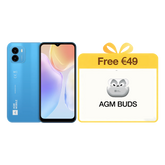 AGM NOTE N1 | Cámara dual AI de 50 MP | Pantalla de 90 Hz | Android 13 | Batería masiva | 8 GB de RAM + 128 GB de ROM